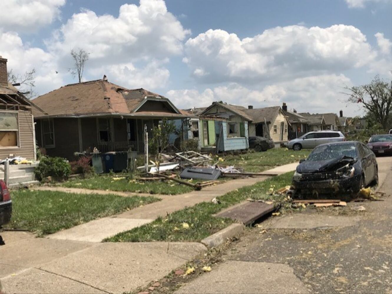 PHOTOS: Daylight reveals widespread damage from Monday storms