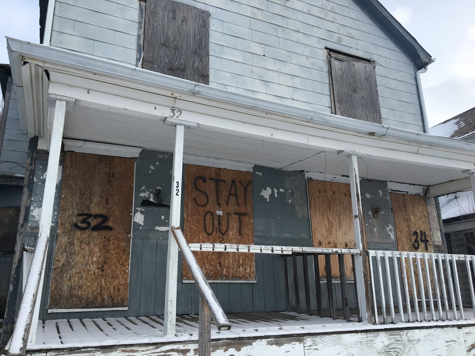 Residents want the city of Dayton to tear down more blighted properties. The problem: The funding is running out. CORNELIUS FROLIK / STAFF