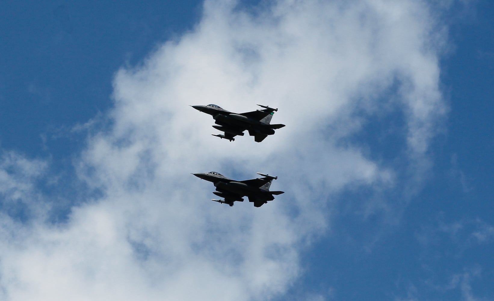 PHOTOS: Ohio National Guard performs flyover to honor health care workers