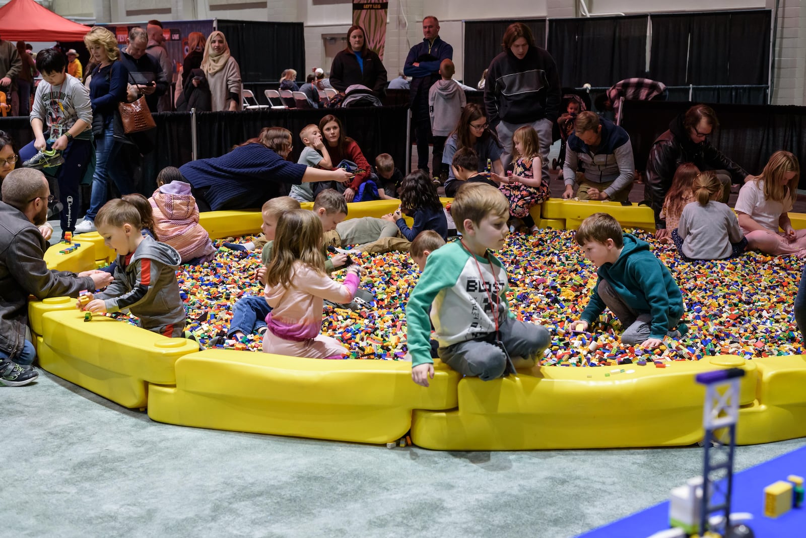 Brick Fest Live made a stop at the Dayton Convention Center in downtown Dayton on Saturday, Jan. 11 and Sunday, Jan. 12, 2025. The family-friendly touring event featured hands-on attractions and activities engineered to inspire, educate and entertain with LEGO bricks. Here’s a look at highlights from Sunday. TOM GILLIAM / CONTRIBUTING PHOTOGRAPHER