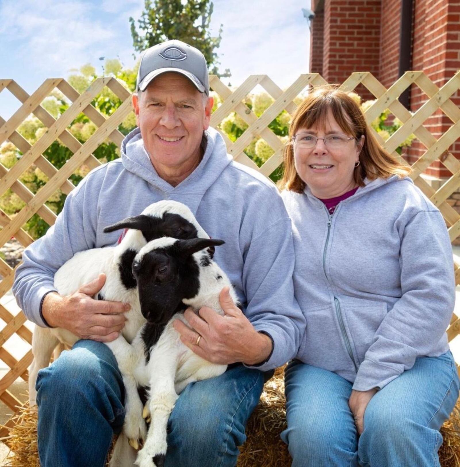 Tom and Susie Westendorf who are keeping with a 50-year tradition in their family and hosting a Christmas Eve celebration of worship and friendship among family members and friends in the 168-year-old barn on their Whispering Pines Farm, the last working farm in Kettering. CONTRIBUTED