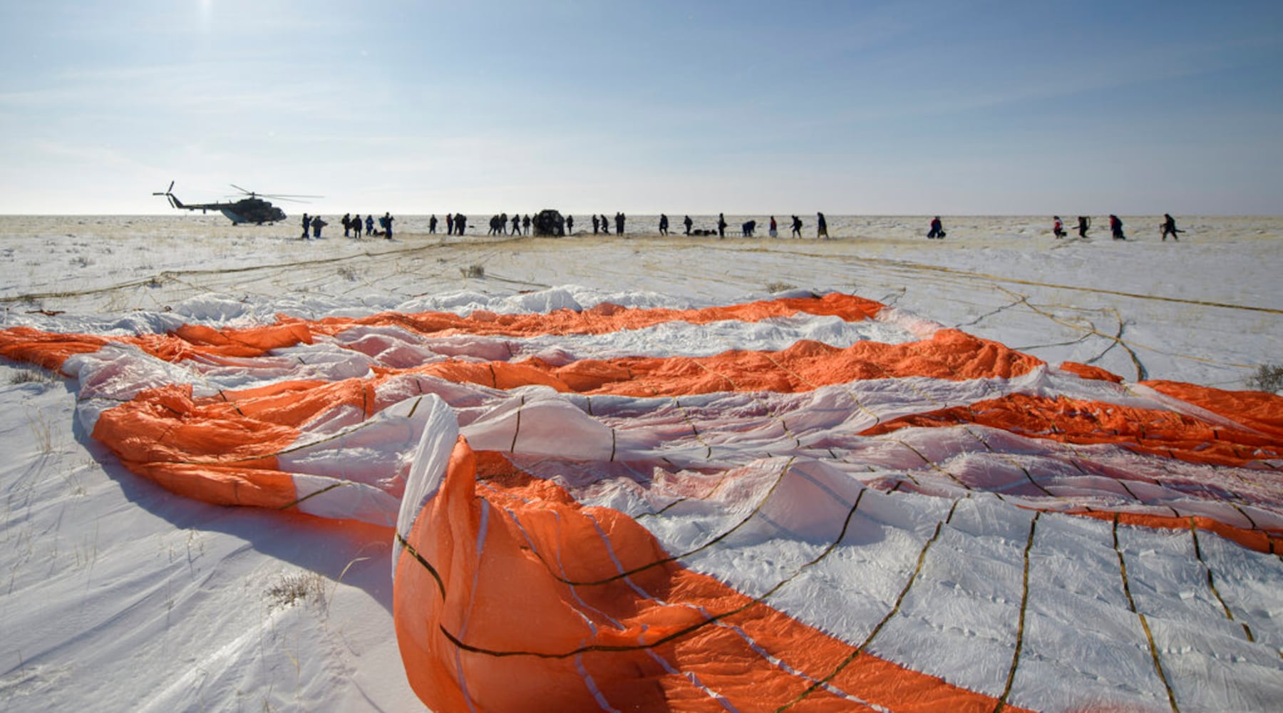 Photos: NASA astronaut Christina Koch returns to Earth