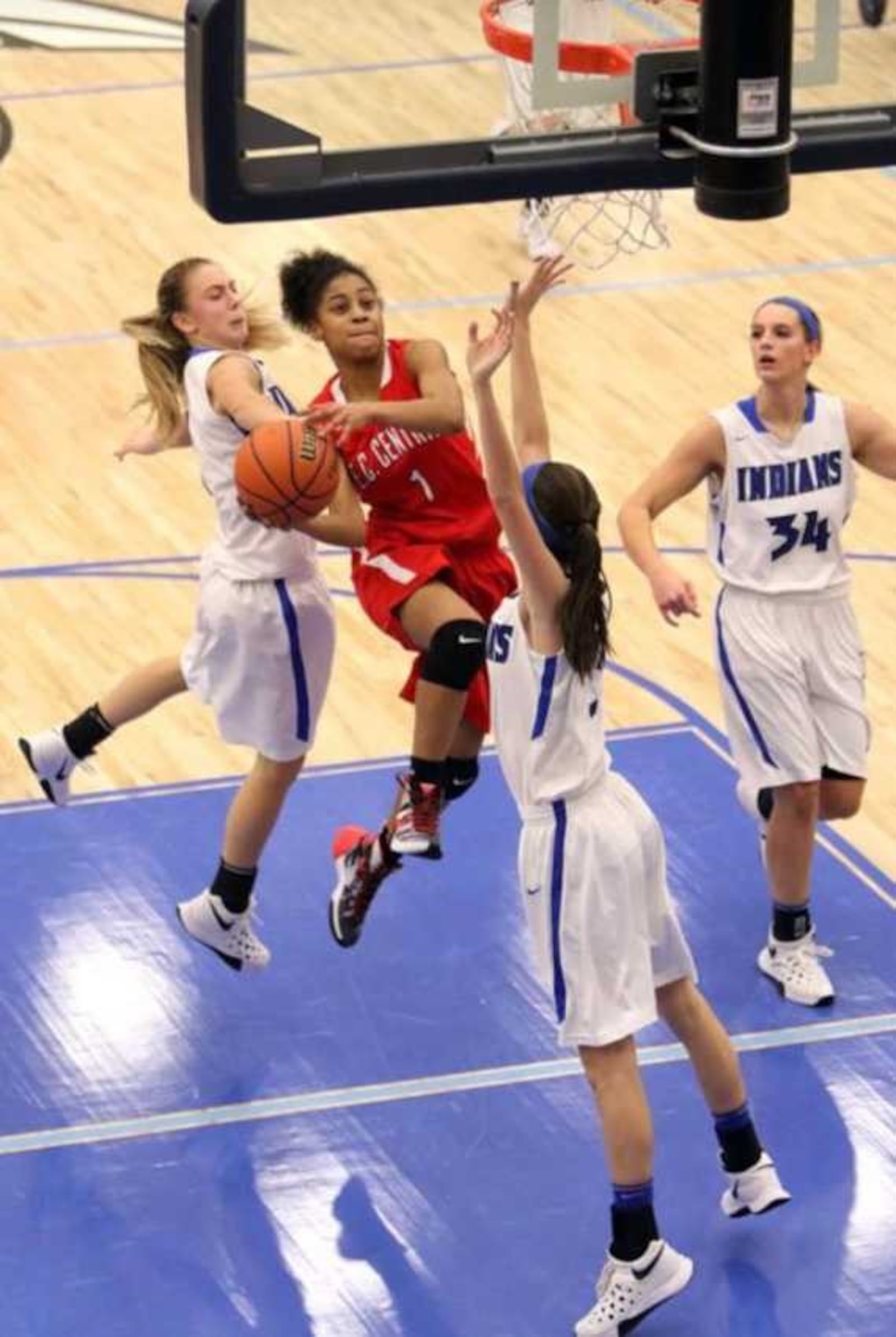 Bishop 6 -- Playing at East Chicago Central High in Indiana, Jenasae Bishop scored 1,984 career points even though she spent half of her senior season on the sidelines recovering from surgery to repair a torn ACL.  As a senior, she was an Indiana Miss Basketball candidate.  CONTRIBUTED