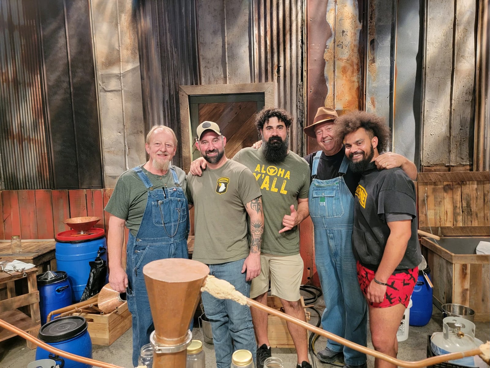 Springfield resident Matt Brown competed on season four of Discovery’s “Moonshiners: Master Distiller” and went head-to-head with fellow combat veterans (CONTRIBUTED PHOTO).