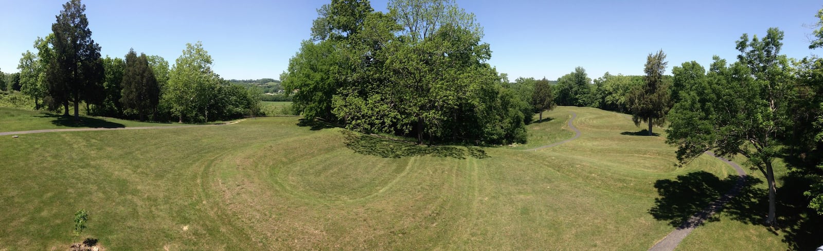 Spanning 1,348 feet long from head to tail, Serpent Mound near Hillsboro in Adams County is an archaeological marvel. Connie Post/ Staff