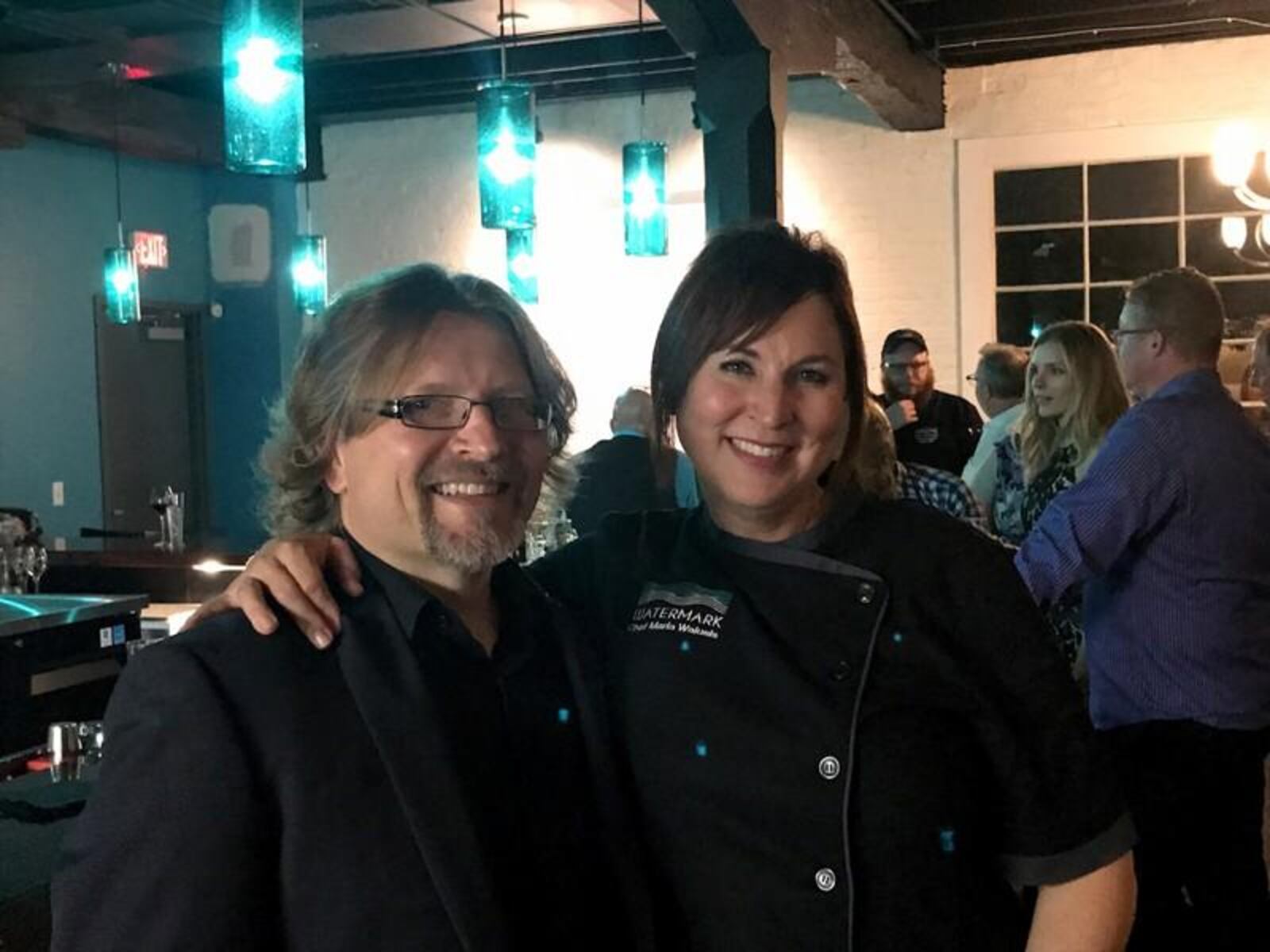 Eric and Maria Walusis of Watermark restaurant in Miamisburg. AMELIA ROBINSON/STAFF/FILE