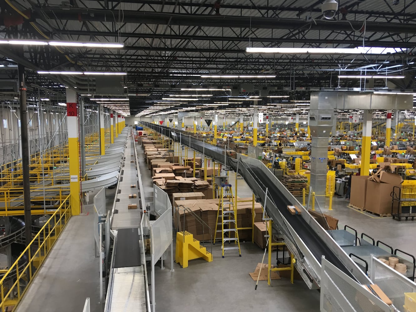 Inside Amazon's Etna, Ohio fulfillment center