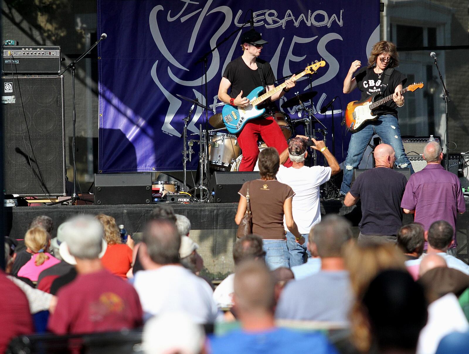 The Kelly Richey Band performs during the Lebanon Blues Festival in Lebanon in 2013. Contributed photo by E.L. Hubbard