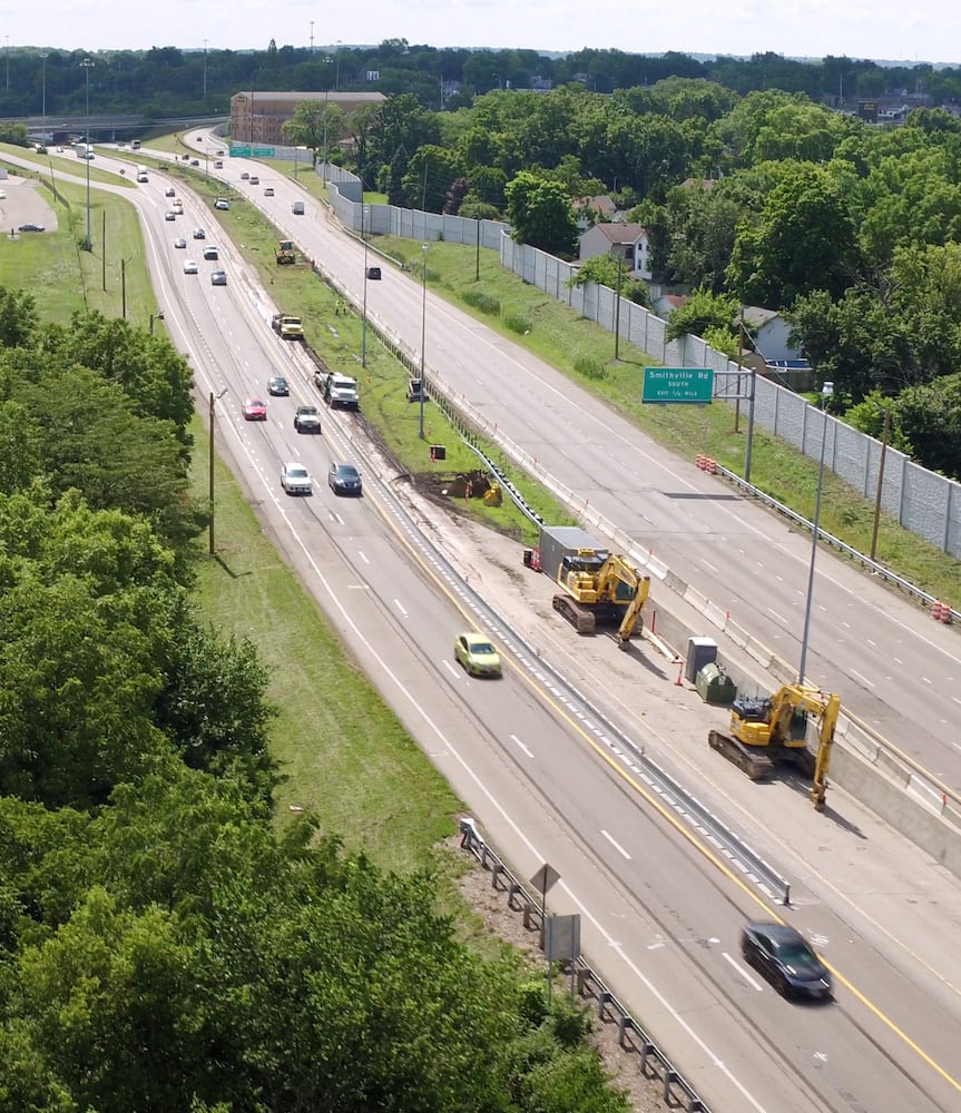 PHOTOS: Construction on U.S. 35 in Dayton