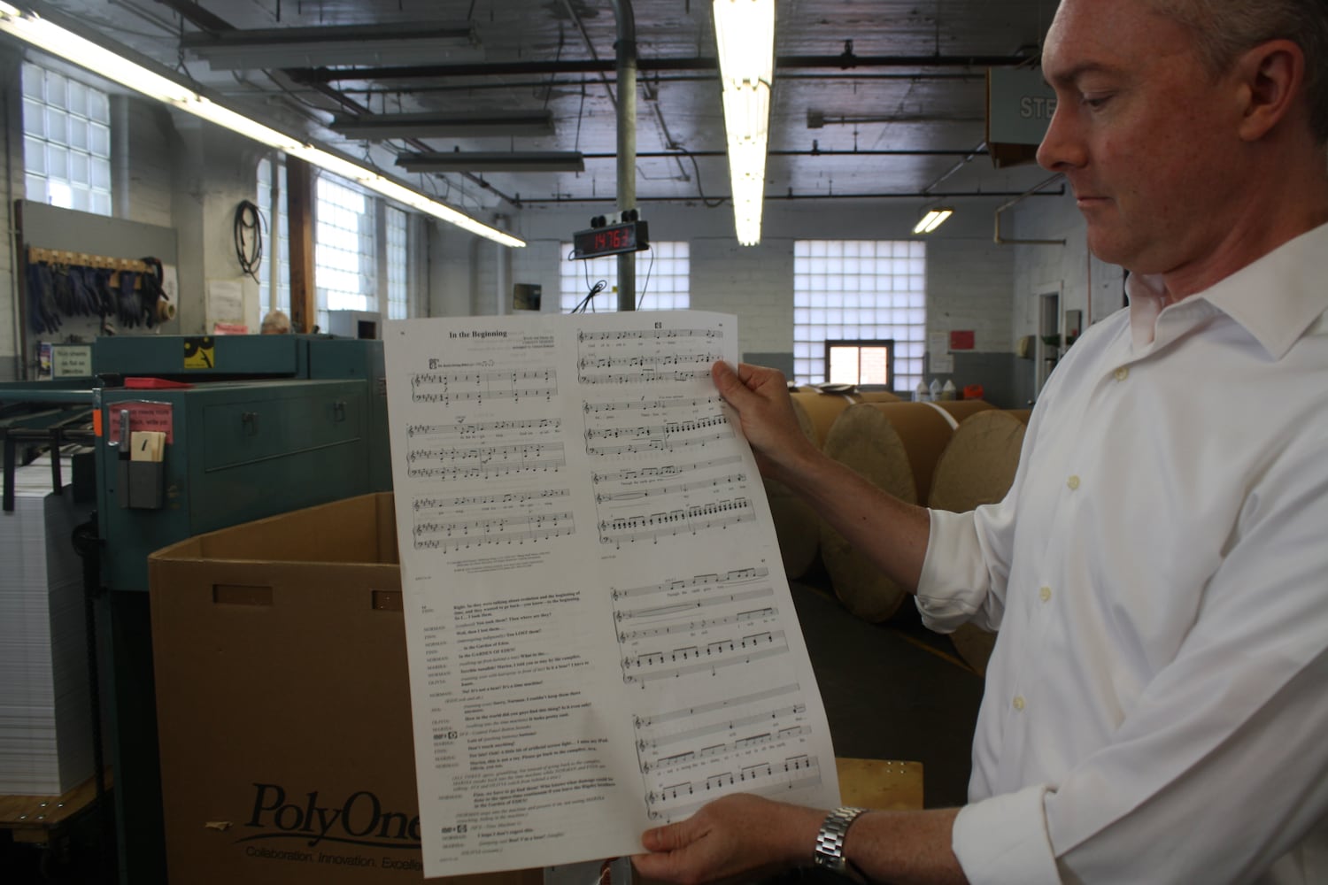 PHOTOS: See inside Lorenz sheet music factory