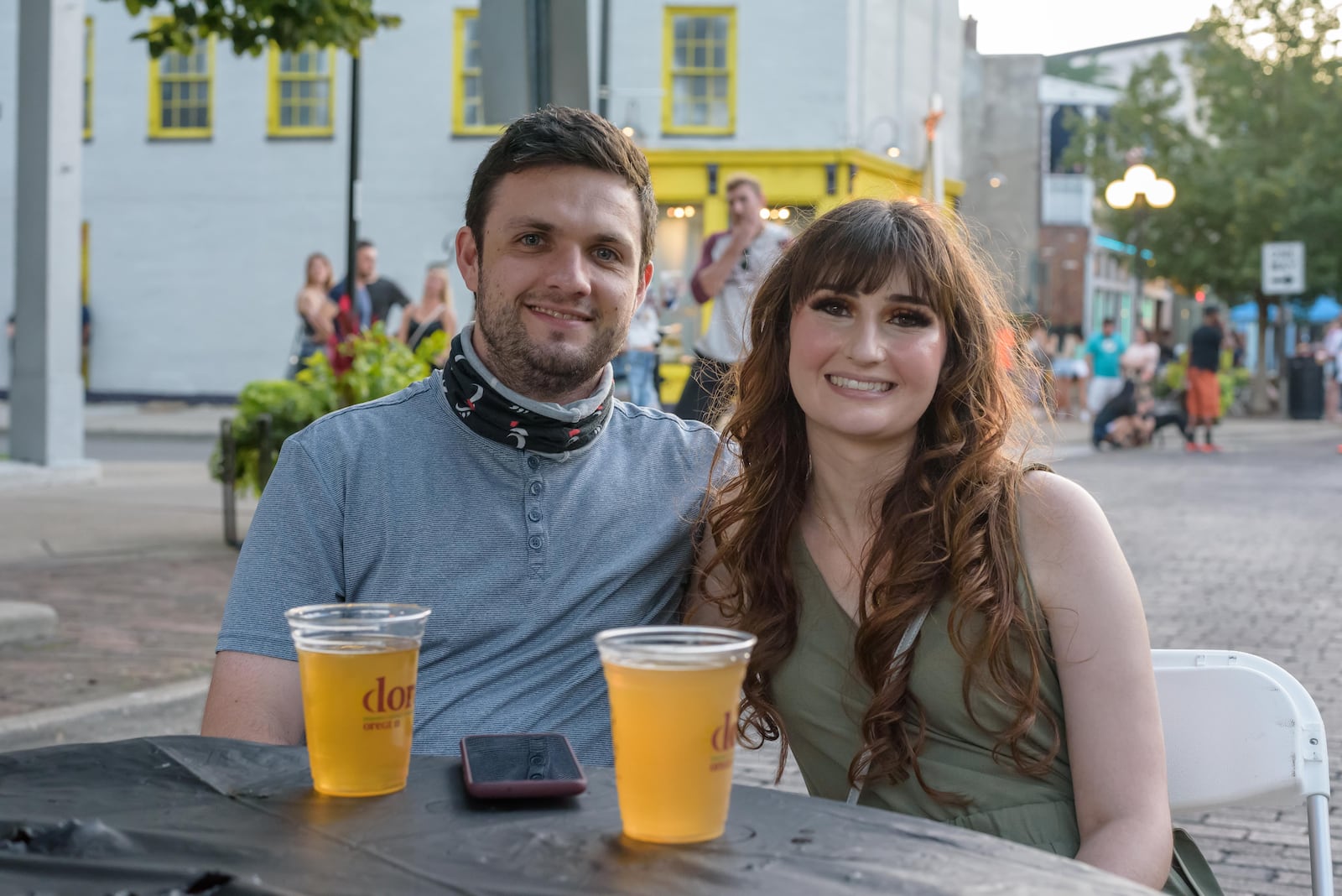 The Oregon District's Out on 5th weekend events, where the street is closed to vehicle traffic, are combined with the Designated Outdoor Refreshment Area (DORA) that launched in September 2020. TOM GILLIAM/CONTRIBUTING PHOTOGRAPHER