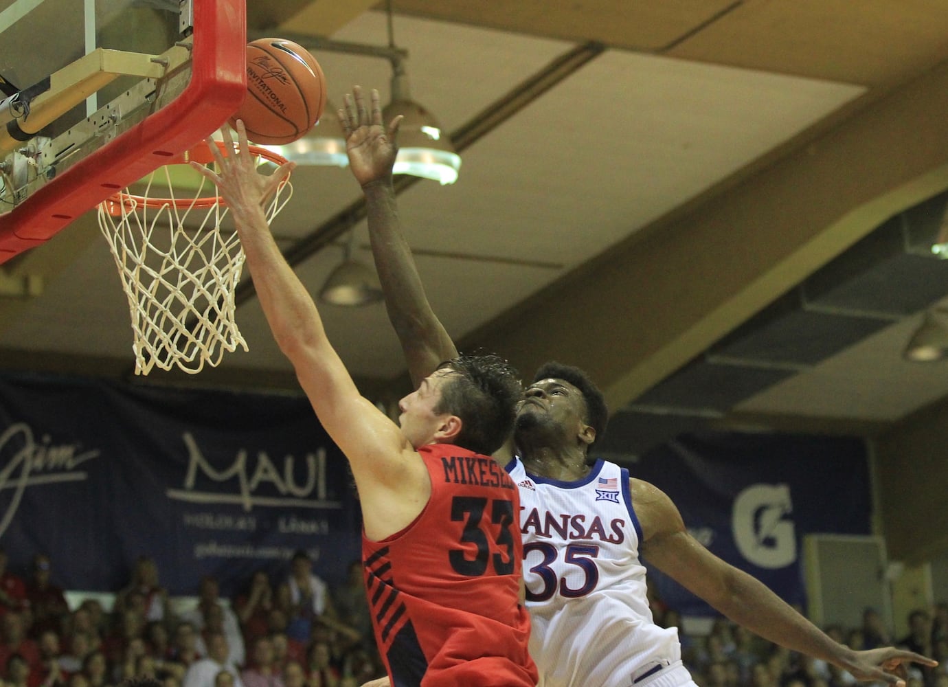 Photos: Dayton Flyers fall to Kansas in Maui Invitational