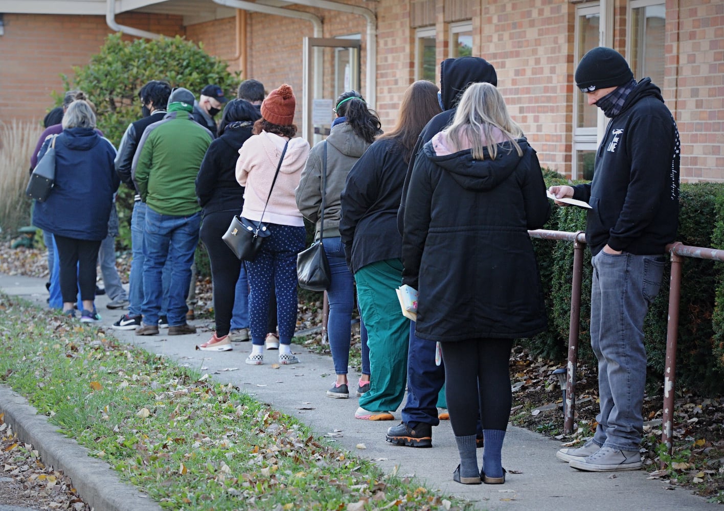 Voters turn out for Election Day on Tuesday