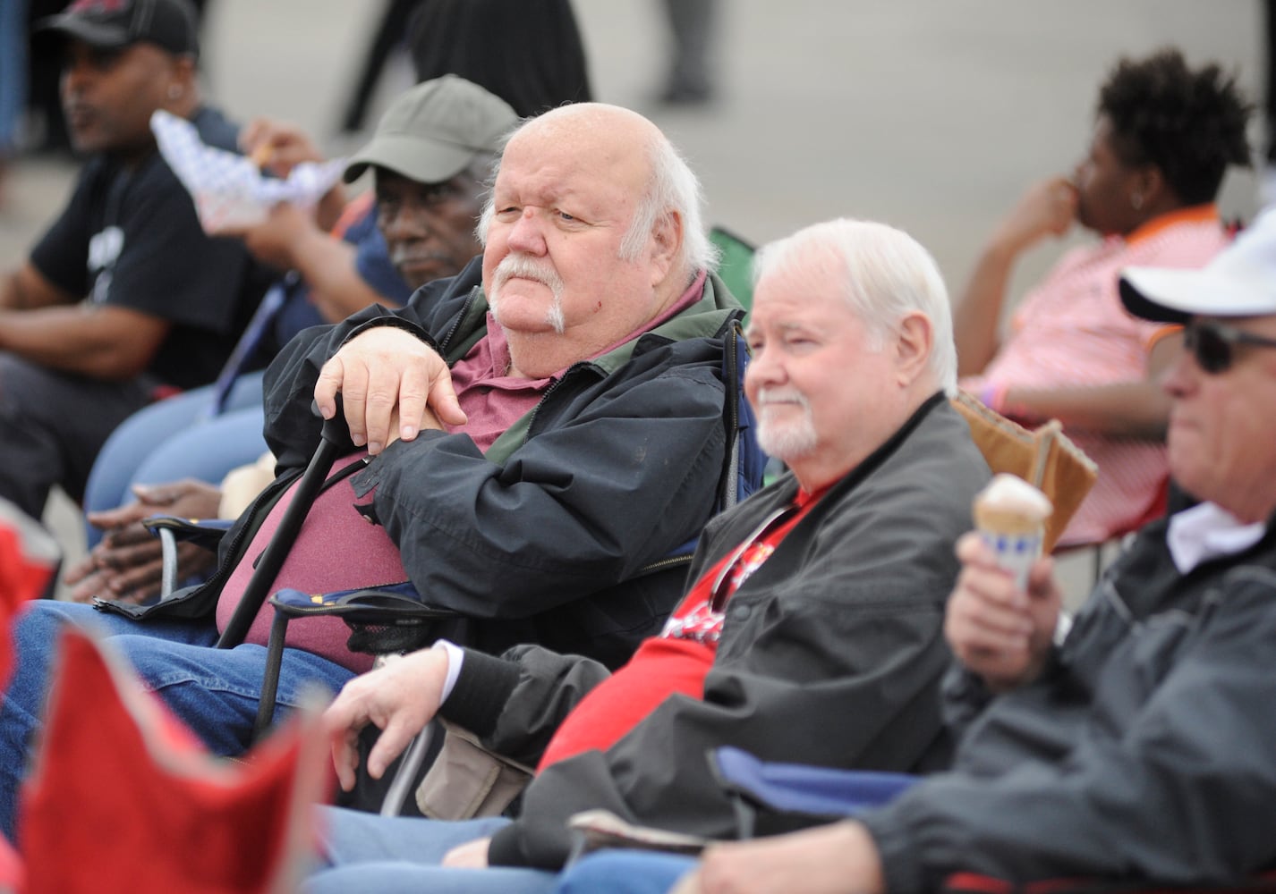 PHOTOS: NFL Draft Day at Dayton’s Triangle Park