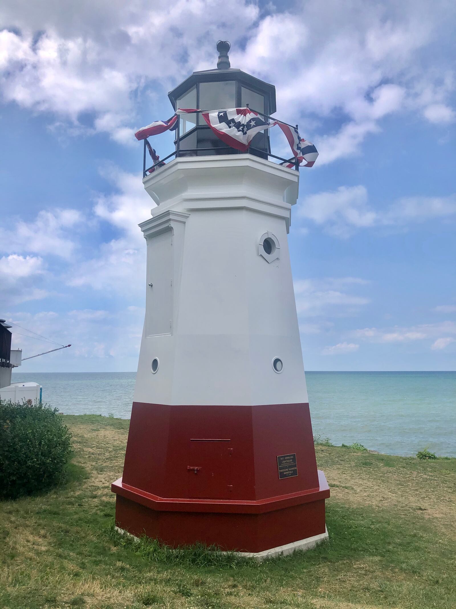 One of the most picturesque tourist attractions along the Lake Erie shores are lighthouses like this one in Vermilion. DEBBIE JUNIEWICZ/CONTRIBUTED