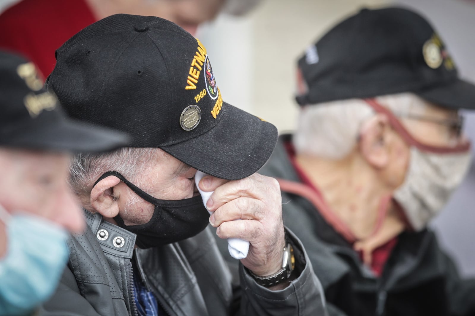 Veterans who live at StoryPoint Troy Senior Living in Troy were honored Tuesday for their service.