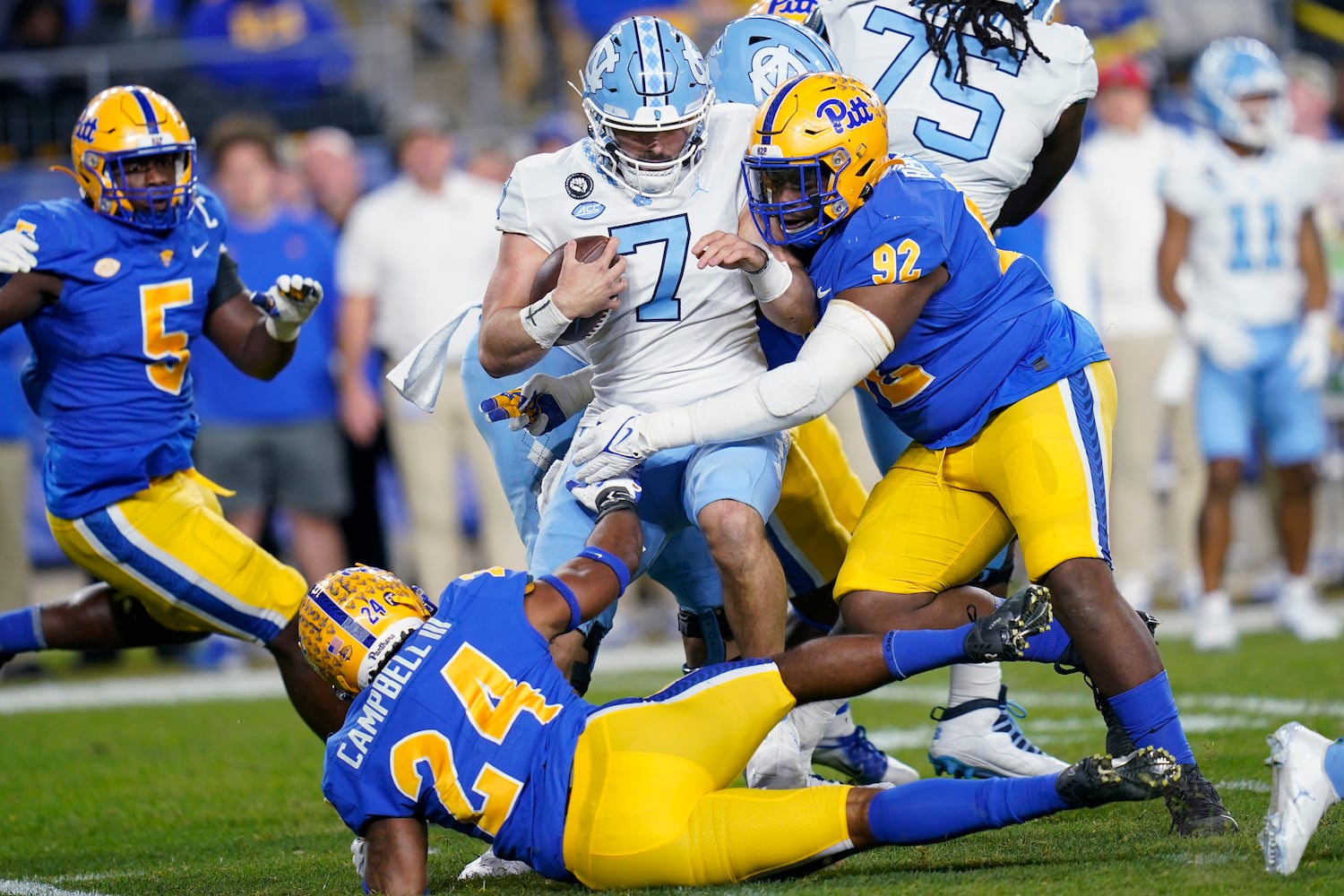 North Carolina Pittsburgh Football