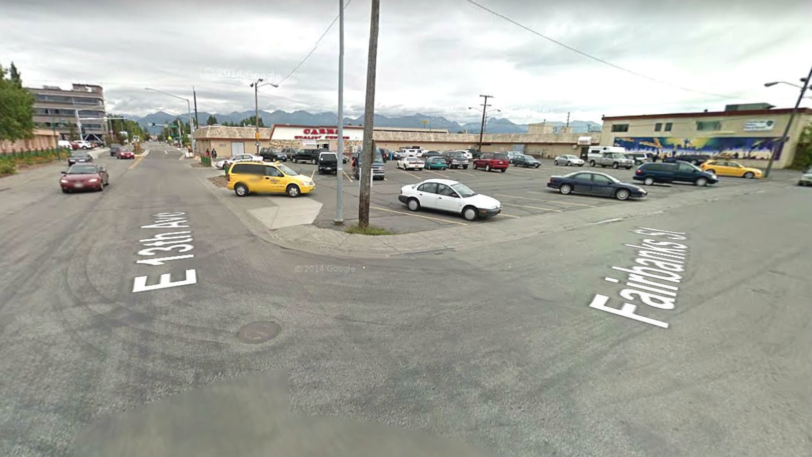 A July 2011 Street View image shows the area in Anchorage, Alaska, where a passerby found, on the street, an SD card containing footage of a woman's brutal killing. Brian Steven Smith, 48, of Anchorage, was charged Monday, Oct. 7, 2019, with murder.