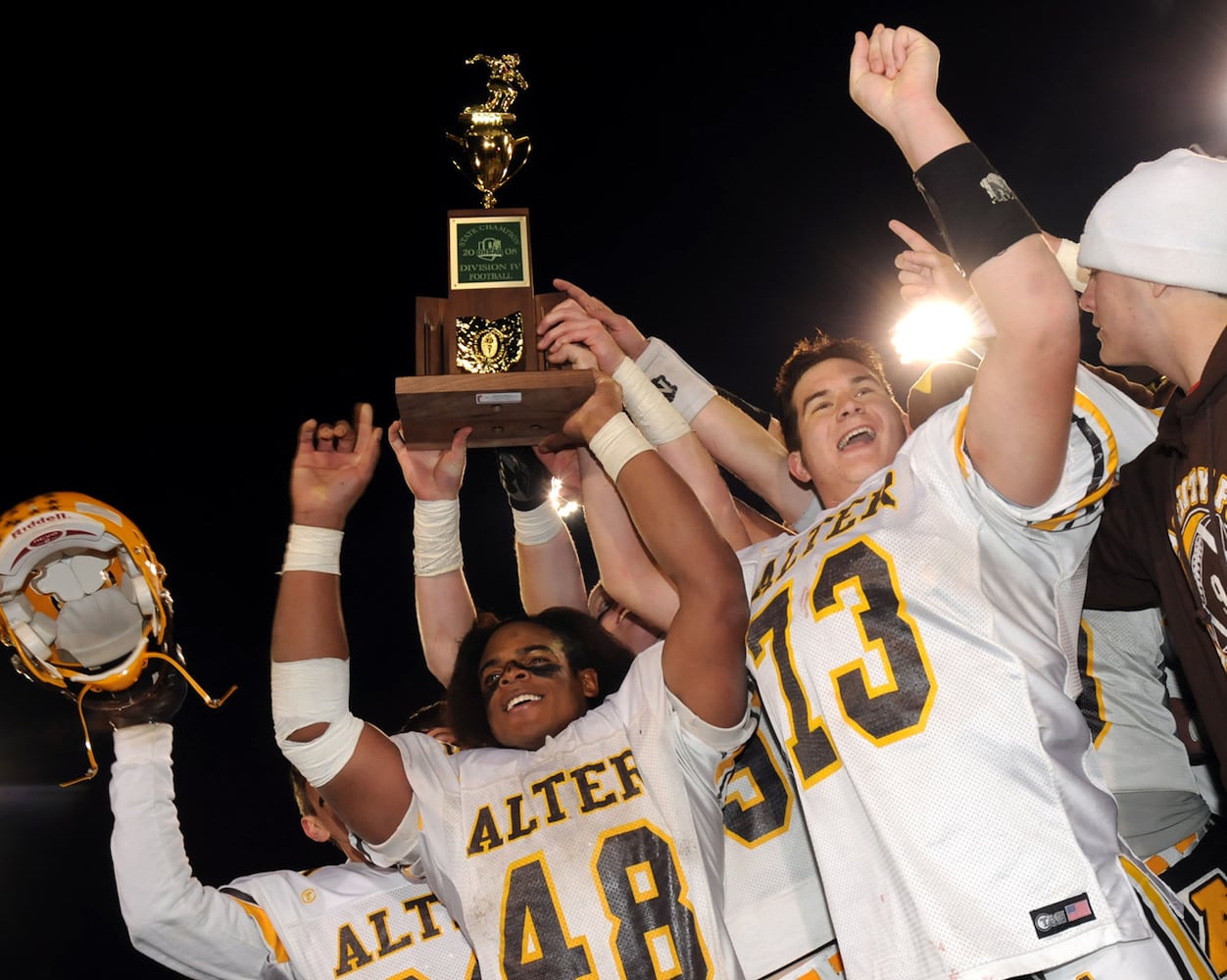 PHOTOS: Looking back at Alter’s back-to-back state football titles in 2008-09