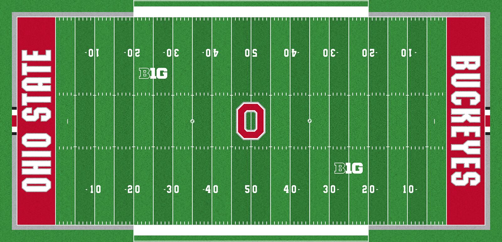 Ohio Stadium field design 2022