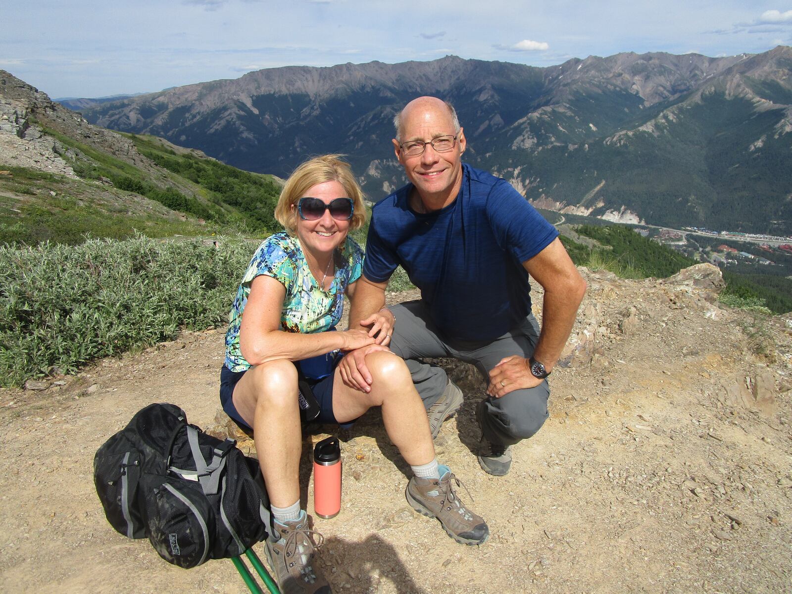 Dave Miller and his wife Rosie after hiking Mt. Healy in Alaska. CONTRIBUTED