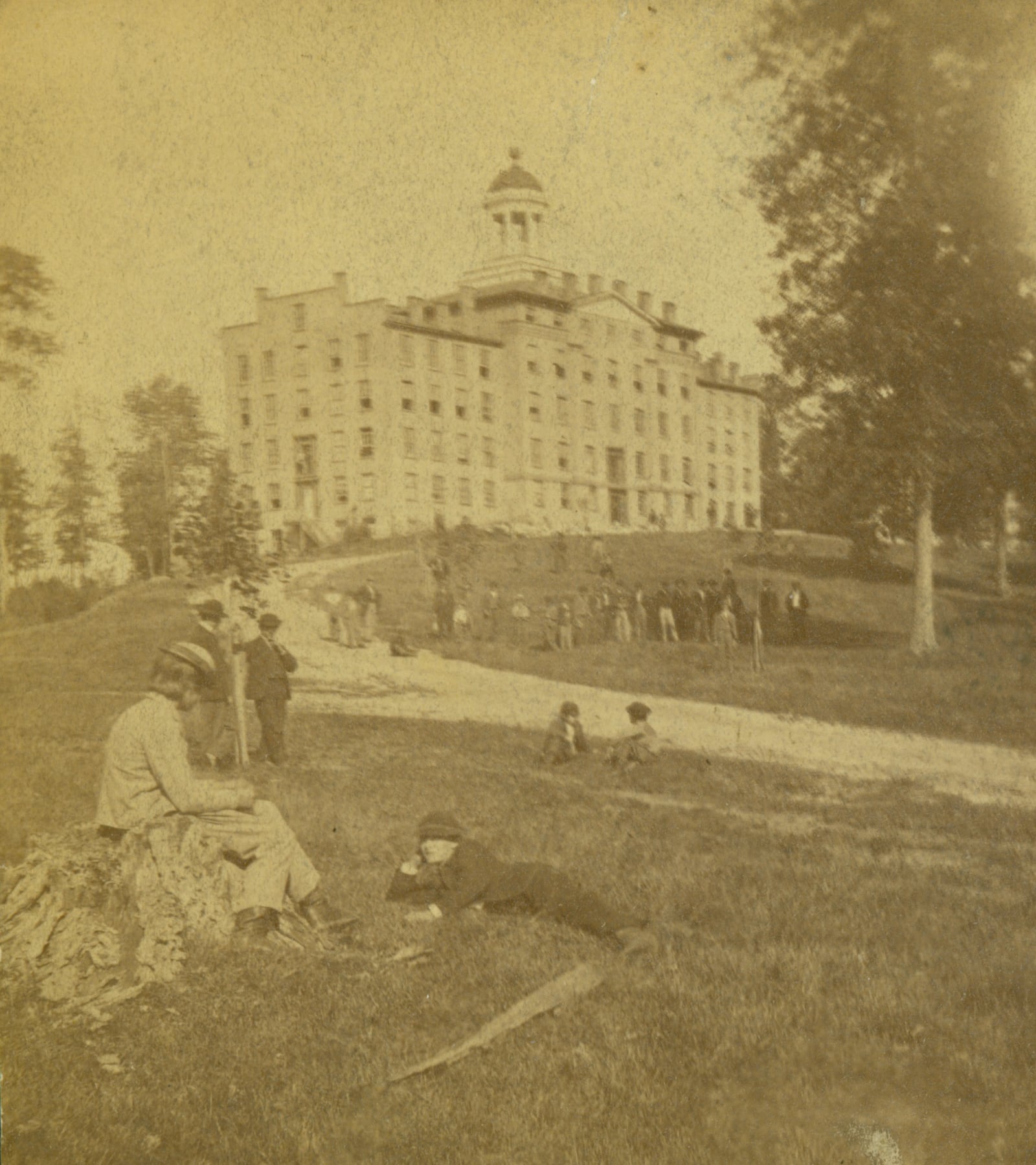 Looking back at photos of Wittenberg University.  Photos courtesy of Clark County Historical Society