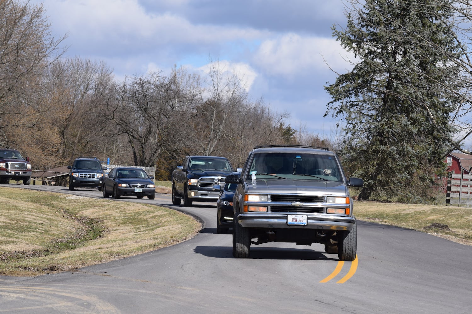 PHOTOS: Thousands of Outlaws attend motorcycle gang leaders funeral at Montgomery County Fairgrounds.