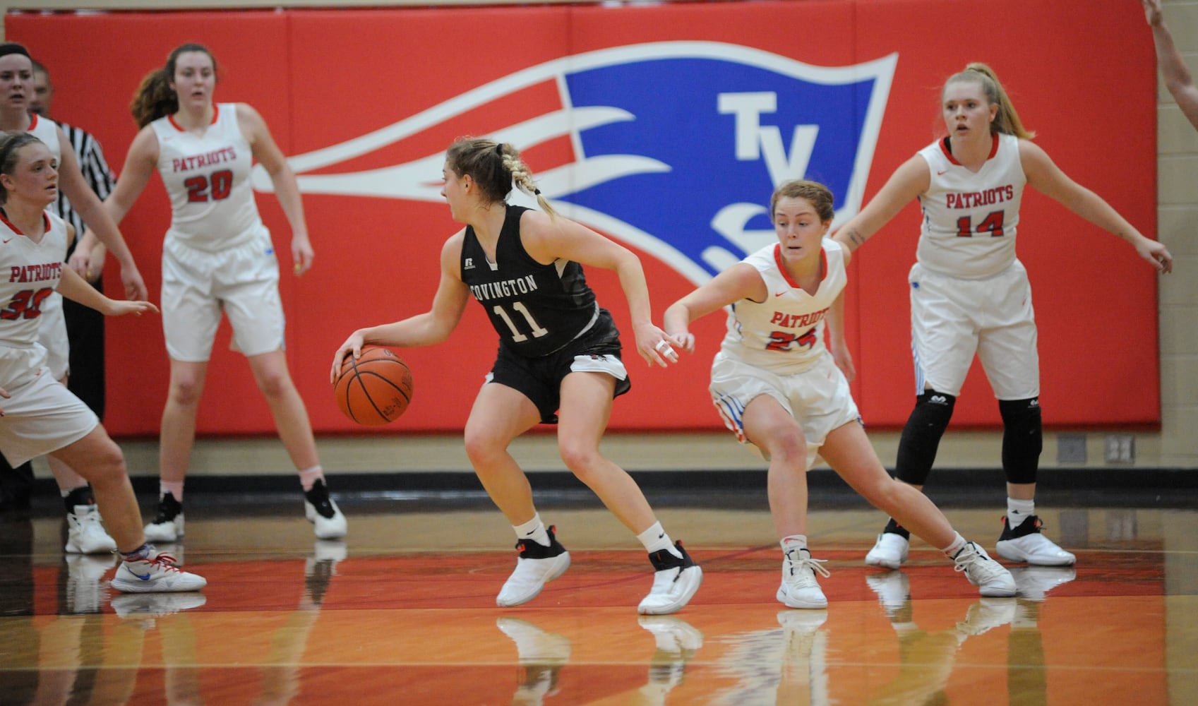 PHOTOS: Covington at Tri-Village CCC girls basketball