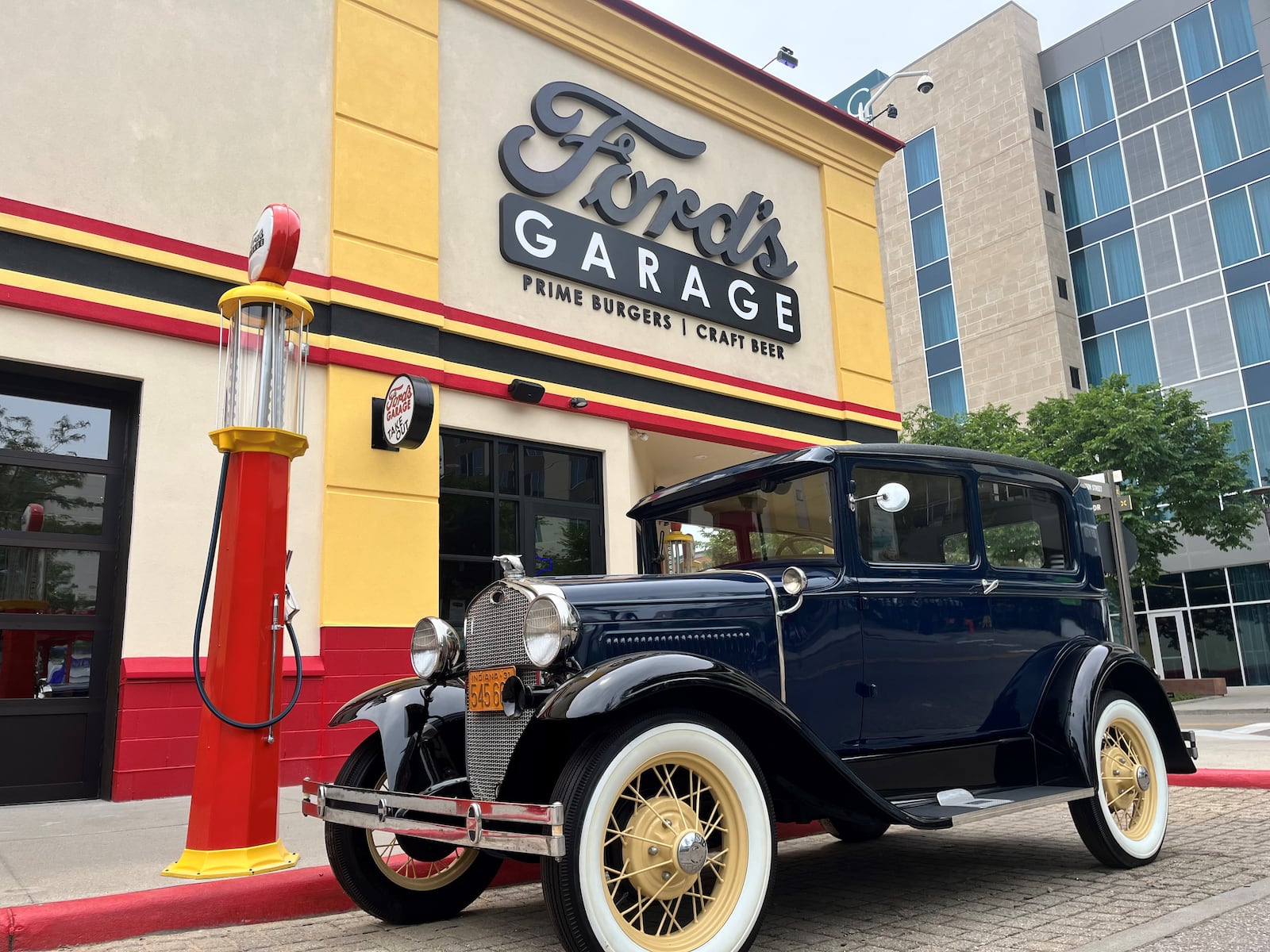 Ford’s Garage is now open at 7517 Gibson St. in Liberty Twp. at the Liberty Center. NATALIE JONES/STAFF