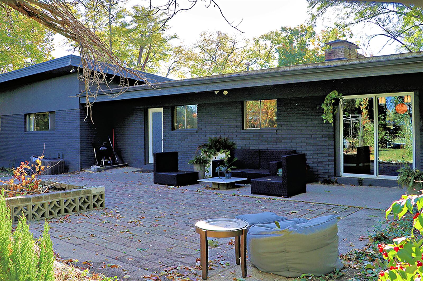 Sliding patio doors open from the breakfast room to the backyard patio. CONTRIBUTED PHOTO BY KATHY TYLER