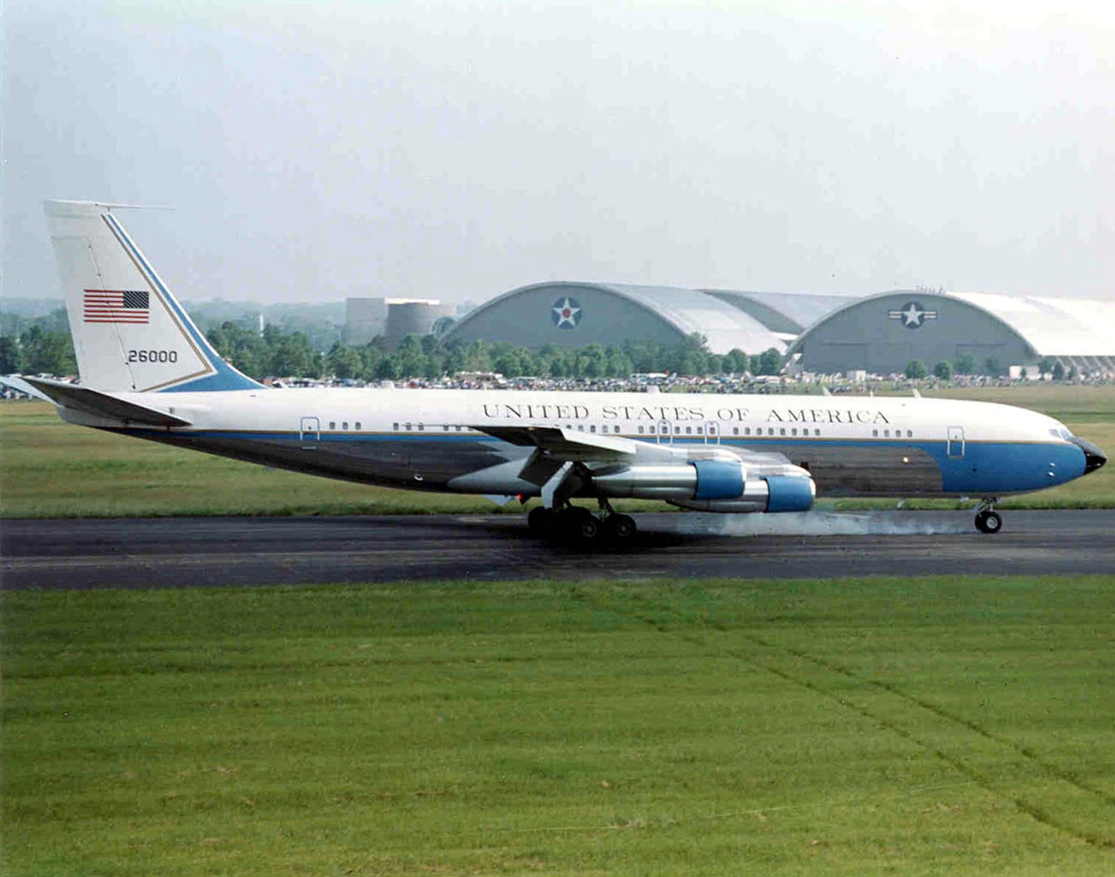 Built in 1962, the plane known as "SAM 26000" and called "Air Force One" served eight presidents.