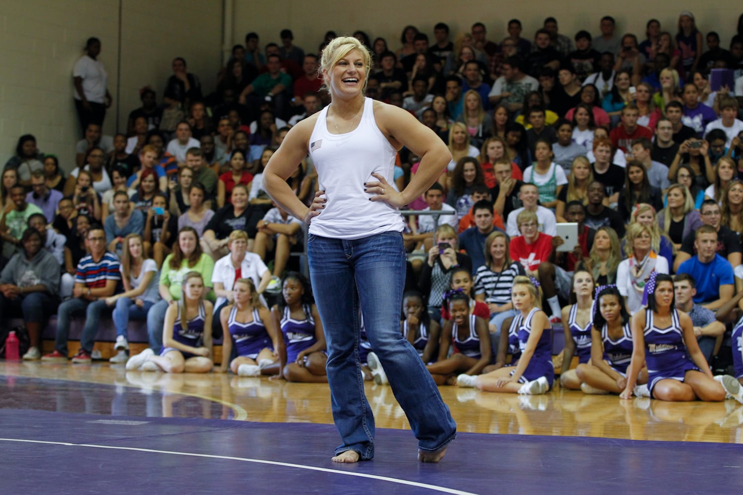 PHOTOS Kayla Harrison, Olympic Champion and MMA Fighter.