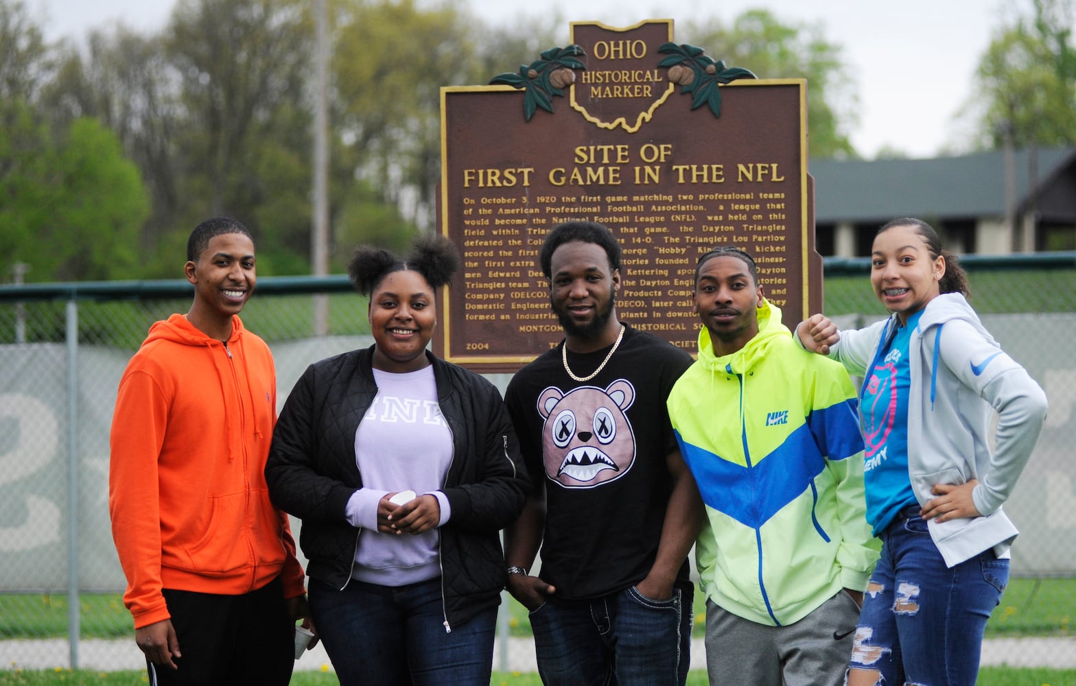 PHOTOS: NFL Draft Day at Dayton’s Triangle Park