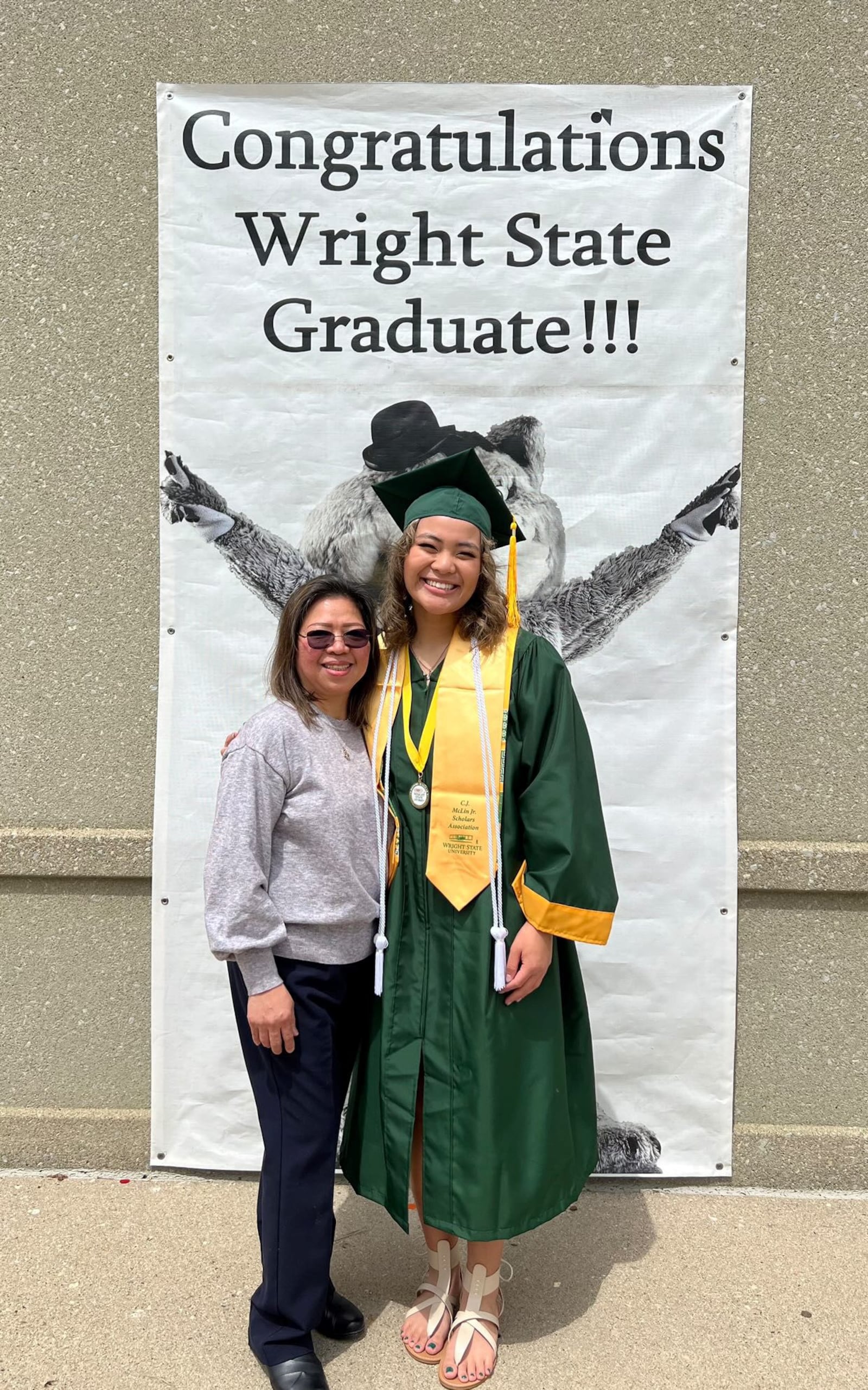 Gabbie Ramos and her mom Angie Ramos. CONTRIBUTED