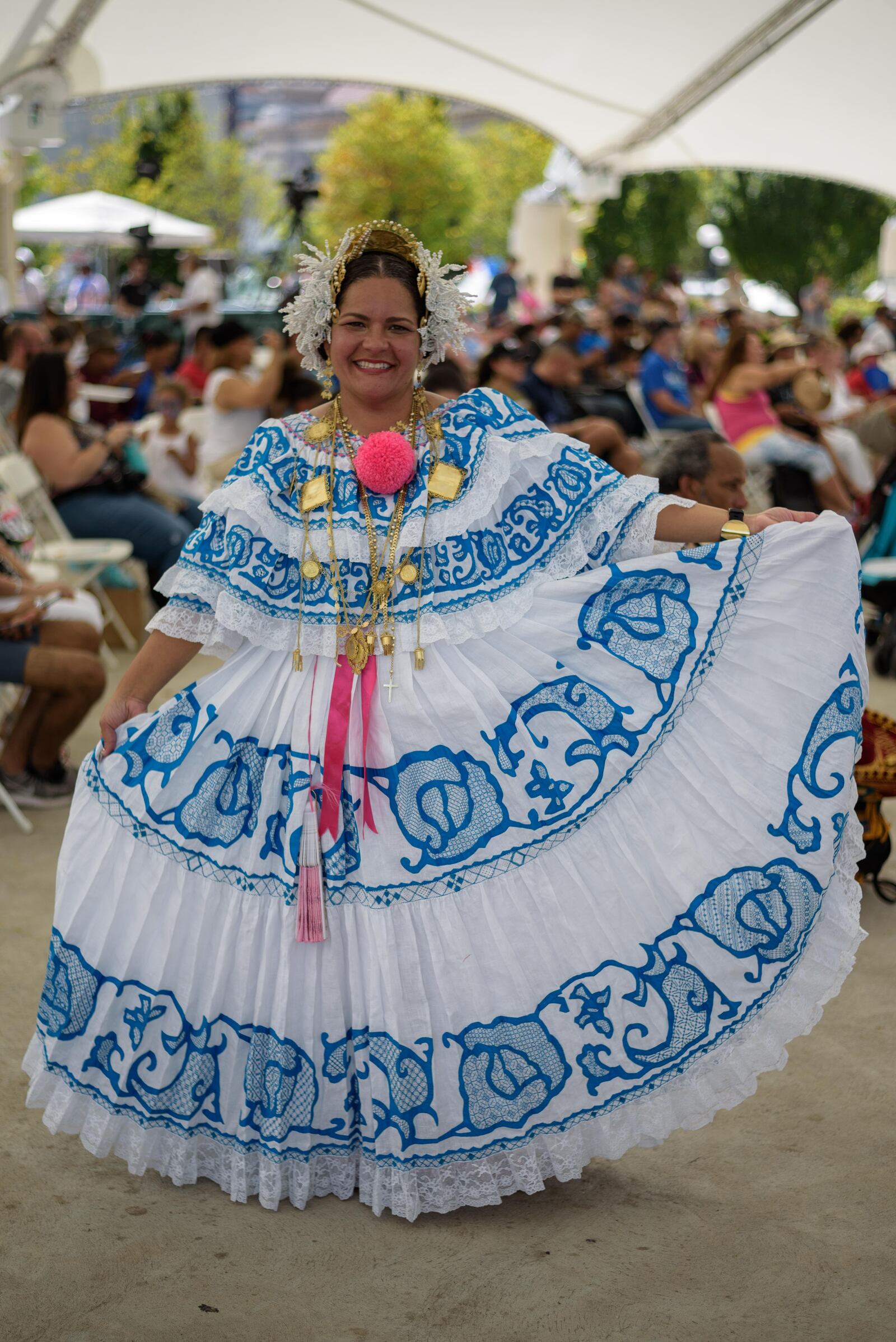 The Hispanic Heritage Festival celebrated its 18th year with dancing, food and fun on Saturday, Sept. 15 at RiverScape MetroPark in Dayton. TOM GILLIAM / CONTRIBUTING PHOTOGRAPHER