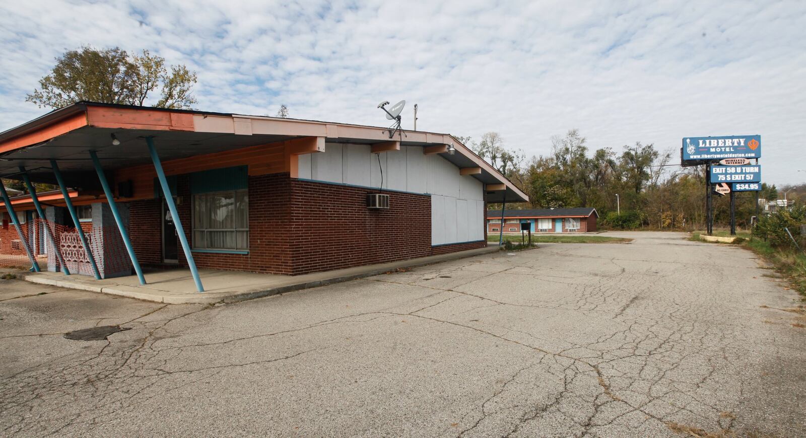 Parts of the Liberty Motel in Harrison Twp. have have been reopened to lodgers following the EF4 Memorial Day tornado. CHRIS STEWART / STAFF