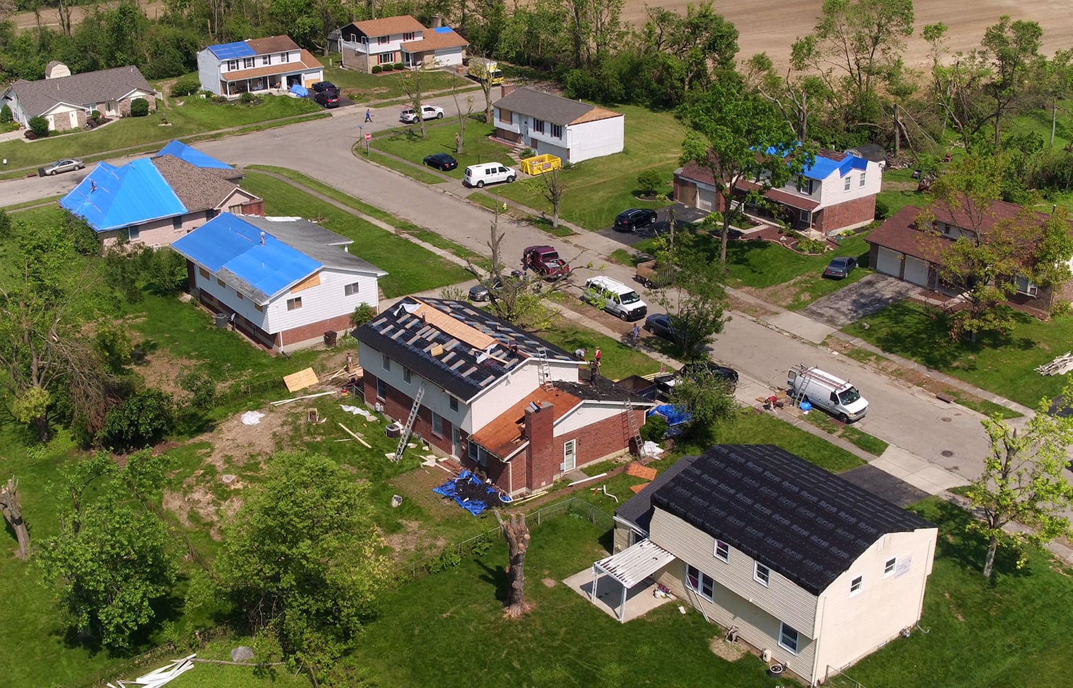 PHOTOS: A look at Trotwood one month after tornado