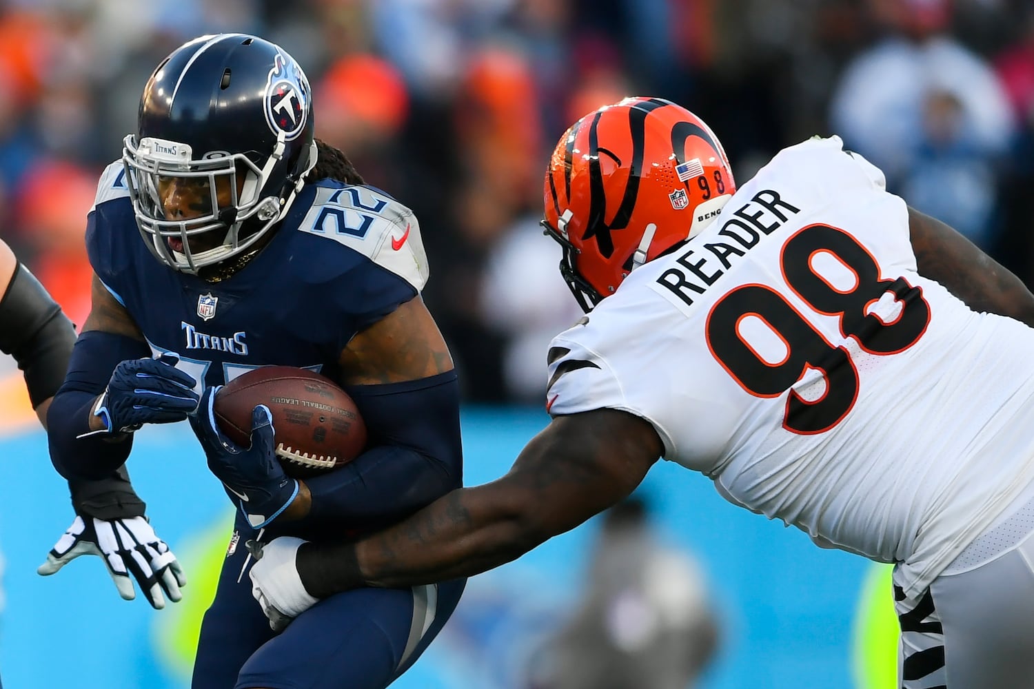 Bengals Titans Football