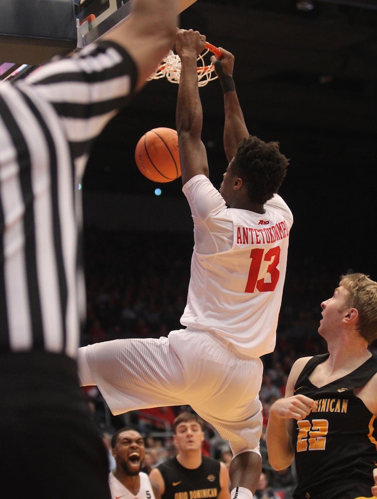 Photos: Dayton beats Ohio Dominican in exhibition