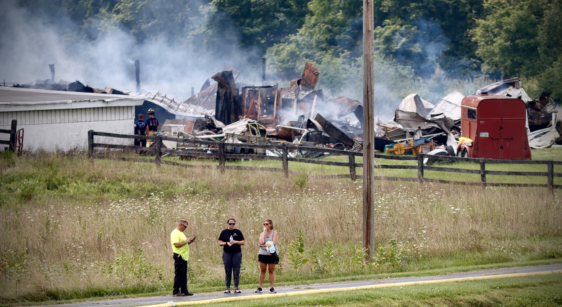 Miami Twp barn fire