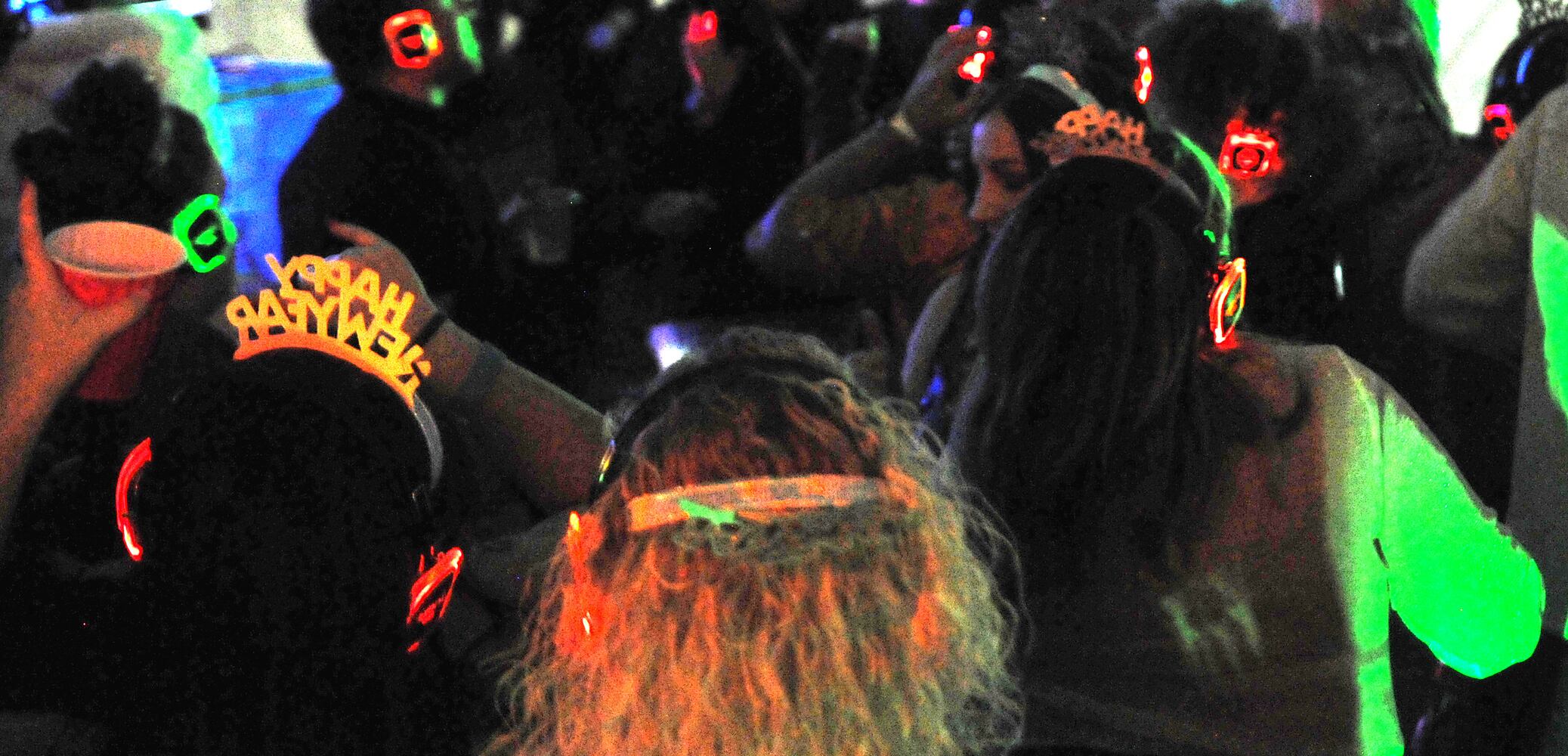 Did we spot you at Dayton's Sixth Annual New Year's Eve Ball Drop and Silent Disco?