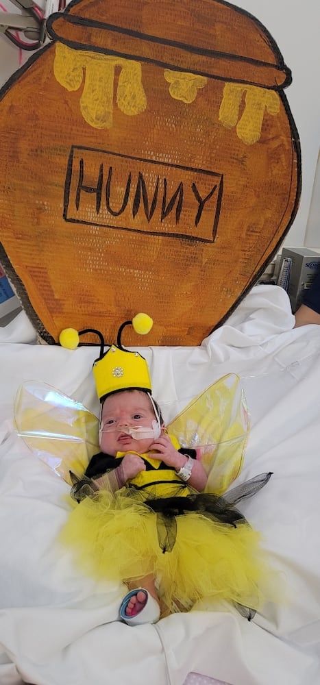 Miami Valley Hospital NICU Halloween celebration