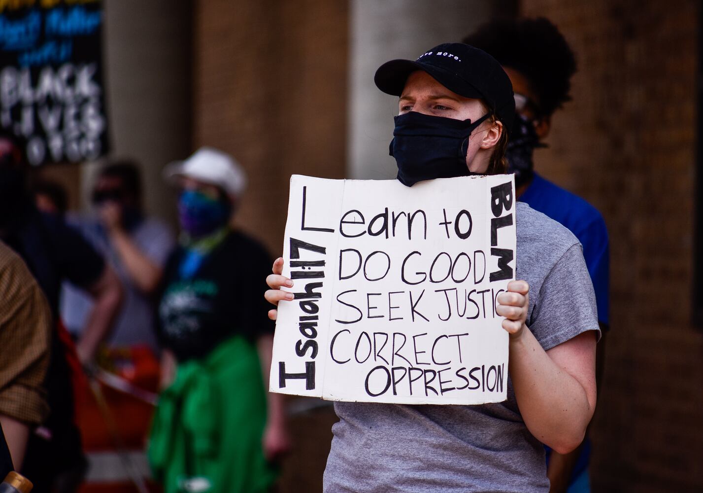 Crowd gathers for peaceful protest and march in Middletown