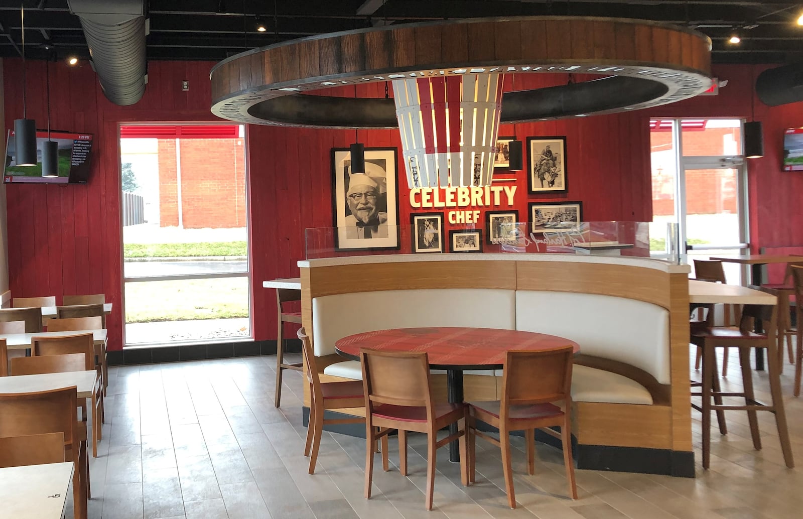 This new prototype KFC restaurant is now open on Clyo Road just east of Wilmington Pike. CONTRIBUTED