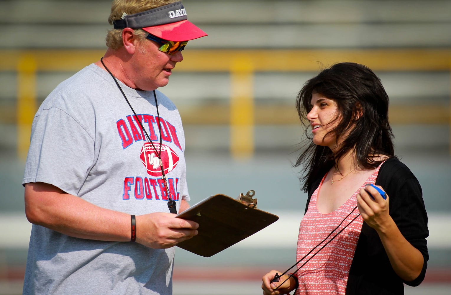 Persistence pays off for UD football’s newest ‘link’