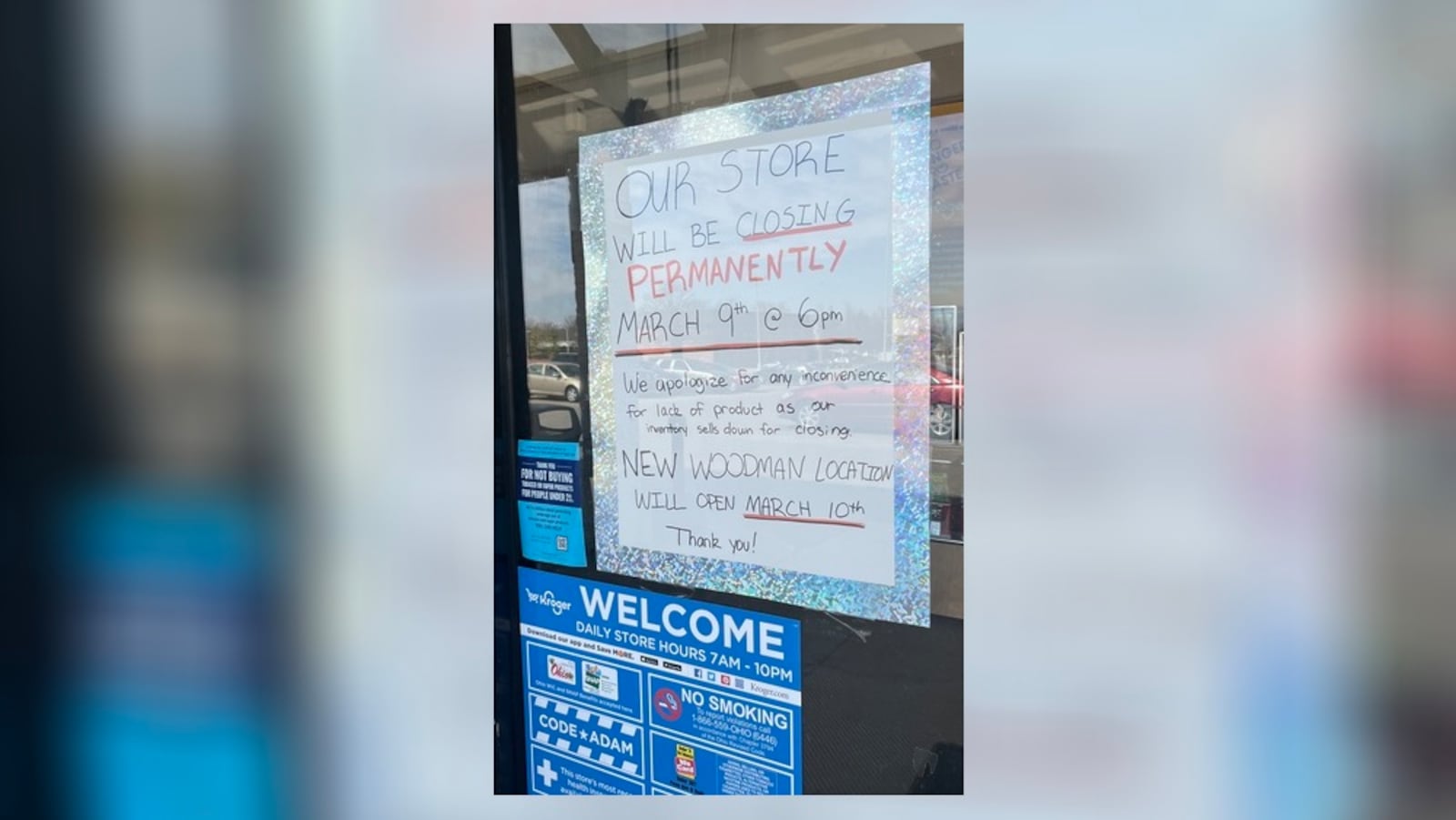 Kroger plans to close its Spinning Road store in Riverside and another one on South Smithville Road in Dayton next week as its opens a new Riverside business on Woodman Drive. JEREMY P. KELLEY/STAFF