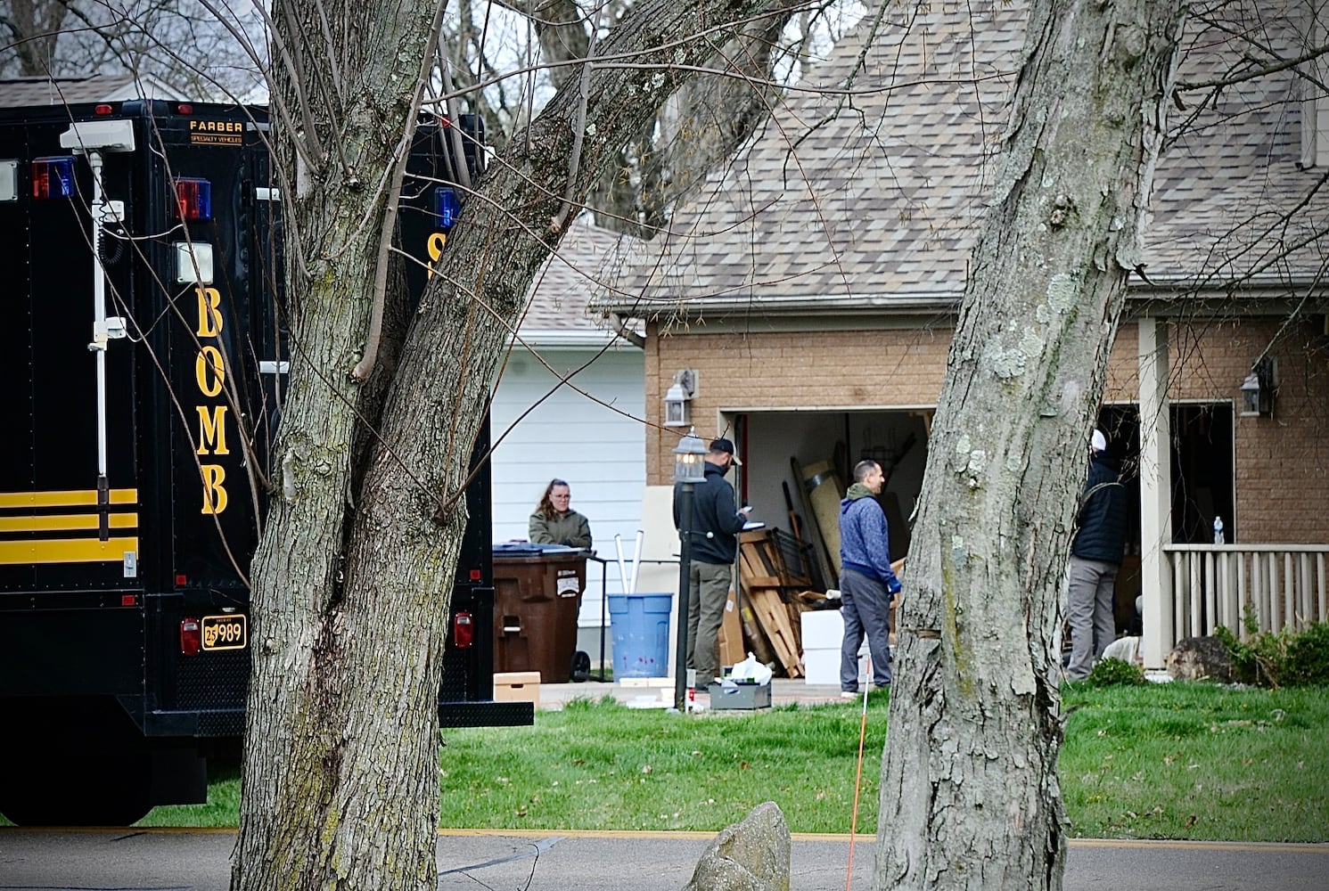 Bomb squad in Troy