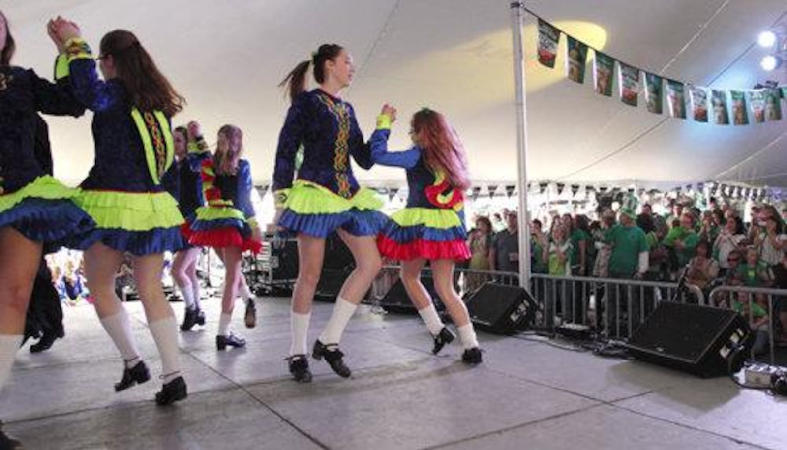 The Celtic Academy of Irish Dance performs at a past St. Patrick's Day celebration. FILE PHOTO