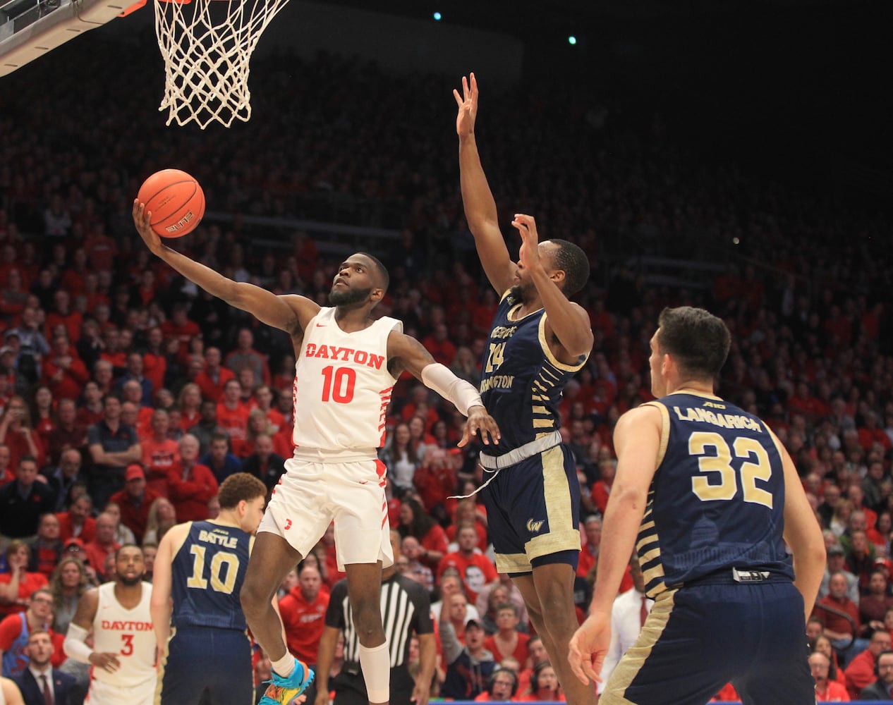 Game photos: Dayton Flyers vs. George Washington