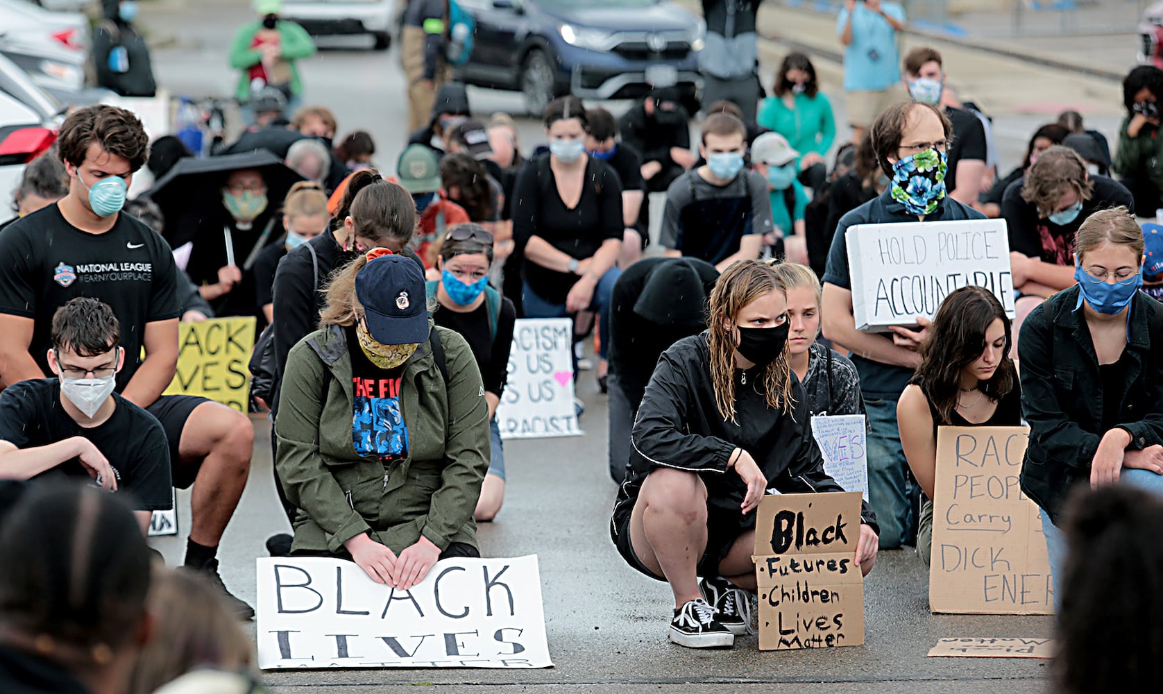 PHOTOS: Demonstrators rally for justice in Beavercreek